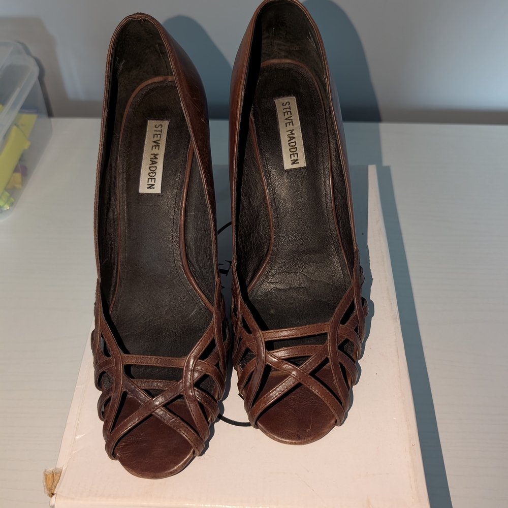 Steve Madden Women's Brown Heels